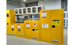 4加仑工业安全柜 防渗漏托盘设计及检测报告解析